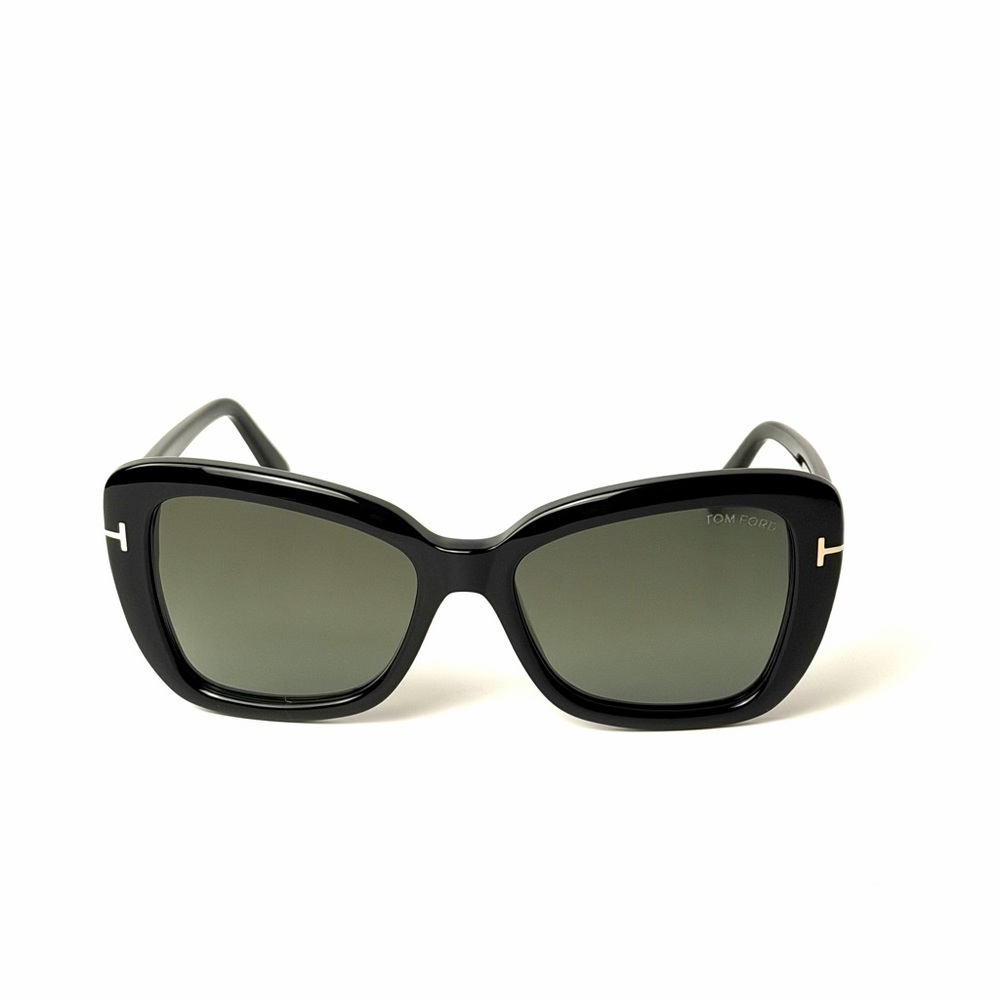 Tom Ford Maeve TF 1008 01B Black Sunglasses 55mm Authentic - Picture 6 of 7